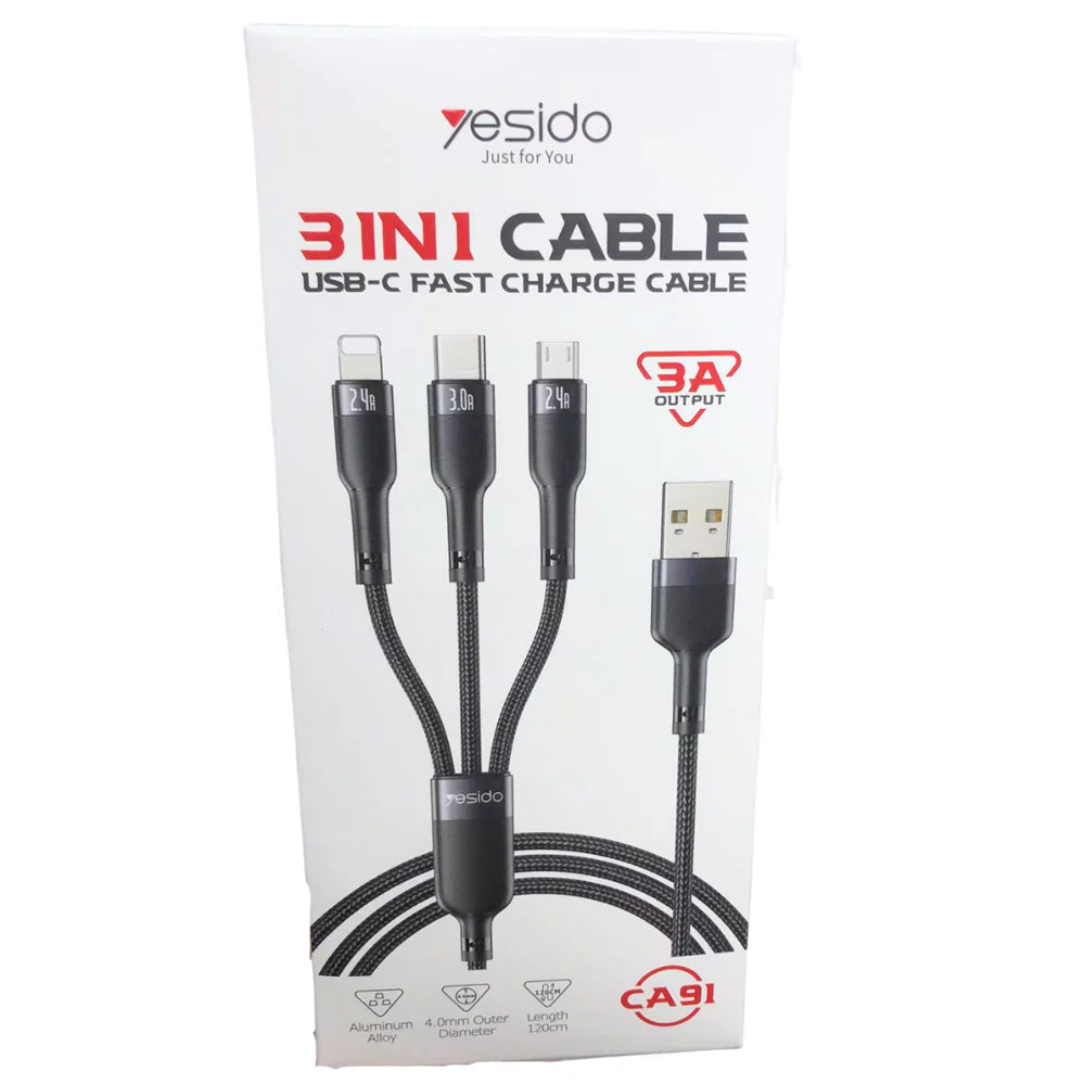 3-in-1 Data Cable